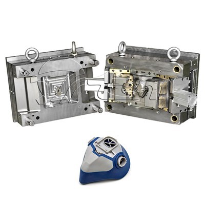 Silicon hanner - mowld anadlydd mwgwd